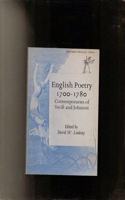 English Poetry, 1700-80