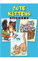 Cute Kittens Stickers: 36 Stickers, 9 Different Designs