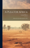 Plea for Africa