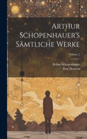 Arthur Schopenhauer's Sämtliche Werke; Volume 2