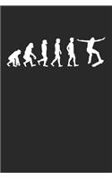 Skateboarding Notebook - Skate Progression - Skateboarding Training Journal - Gift for Skateboarder - Skateboarding Diary