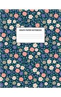 Graph Paper Notebook: Four Squares Per Inch (4x4 or 1/4 in) Large Book 8.5 x 11 for School Subject, Art, Drawing, Math, Architecture and Engineering