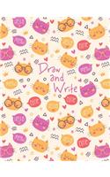 Draw And Write Primary Journal - Cute Cats