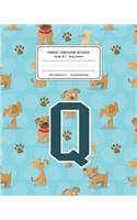 Primary Composition Notebook Grades K-2 Story Journal Q