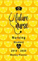 Future Nurse Nursing Student 2019-2020 Weekly Planner
