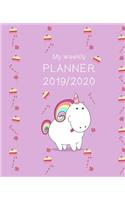 My Weekly Planner 2019/2020