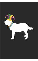 Saint Bernard Journal - Saint Bernard Notebook - Mardi Gras Gift for Saint Bernard Lovers
