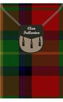 Clan Fullarton Tartan Journal/Notebook