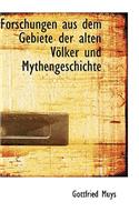 Forschungen Aus Dem Gebiete Der Alten Volker Und Mythengeschichte