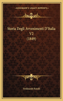 Storia Degli Avvenimenti D'Italia V2 (1849)