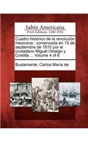 Cuadro histórico de la revolución mexicana