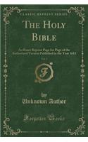 The Holy Bible, Vol. 2