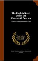 English Novel Before the Nineteenth Century