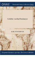 Gedichte: Von Karl Stockmeyer