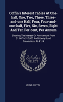 Coffin's Interest Tables At One-half, One, Two, Three, Three-and-one Half, Four, Four-and-one-half, Five, Six, Seven, Eight And Ten Per-cent, Per Annum