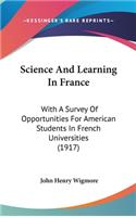 Science And Learning In France