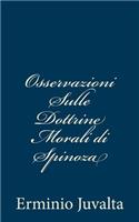 Osservazioni Sulle Dottrine Morali di Spinoza
