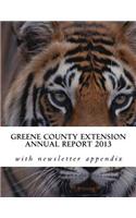 Greene County Extension Annual Report 2013