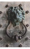 Lion Door Knocker Journal: 150 page lined notebook/diary