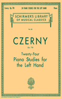 24 Studies for the Left Hand, Op. 718