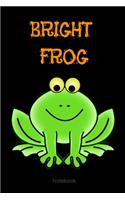 Bright Frog Composition Notebook