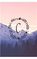 2020-2024 Initial Monogram Letter C