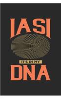 Iasi Its in my DNA: 6x9 -notebook - dot grid - city of birth - Romania