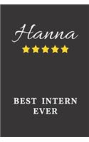 Hanna Best Intern Ever