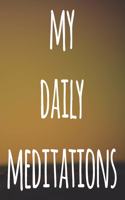 My Daily Meditations