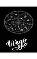 Virgo: astrology notebook: birthday astrology book for Virgo