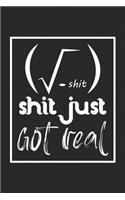 Shit Shit Just Got Real