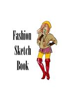 Fashion sketchbook For practice with blank pages: Fashion sketch book