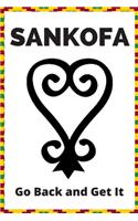 Sankofa Lined 6 x 9 inch Notebook