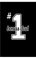 #1 Bonus Dad: 110 Game Sheets - Four in a Row Fun Blank Games - Soft Cover Book for Kids for Traveling & Summer Vacations - Mini Game - Clever Kids - 110 Lined pa