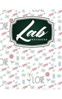 Lab Notebook: Chemistry Lab Notebook, Lab Notebook Paper, Lab Notebook For Kids, Scientific Lab Notebook, Cute Wedding Cover(91 Lab Notebooks)