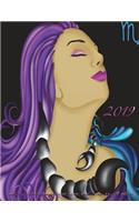2019- Passionate Beautiful Scorpio 2018-2019 Academic Year Monthly Planner: July 2018 To December 2019 Weekly and Monthly Large 8.5x11 Organizer with Motivational Quotes(40 2019 Motivational Quotes Calendars)