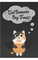 Calico Cat Lined Notebook: A Halloween Themed Notebook for Calico Lovers(7 Cat Halloween Notebooks and Journals)