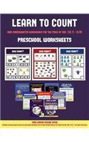 Preschool Worksheets (Learn to count for preschoolers)