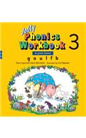 Jolly Phonics Workbook 3: in Print Letters (American English edition)(Jolly Phonics Workbooks, set of 1–7)