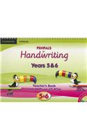 Penpals for Handwriting Years 5 and 6 Teacher's Book with OHTs on CD-ROM Enhanced Edition