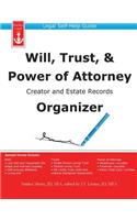 Will, Trust, & Power of Attorney Creator and Estate Records Organizer