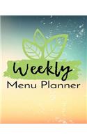 Weekly Menu Planner: Weekly Meal Planner
