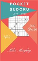 Pocket Sudoku: Level Easy 100 Puzzles(2 Level Easy)