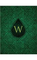 Monogram "W" Sketchbook