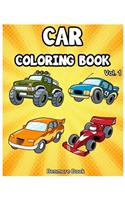 Car Coloring Book: Cars coloring book for kids & toddlers - activity books for preschooler - coloring book for Boys, Girls, Fun and Easy (book for kids ages 4-8) (Volu(1 Car Coloring Book)