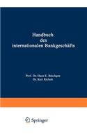 Handbuch Des Internationalen Bankgeschäfts