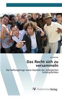 Recht sich zu versammeln