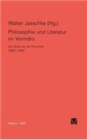 Philosophie und Literatur im Vormärz / Philosophie und Literatur im Vormärz