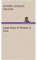 Legal Status of Women in Iowa