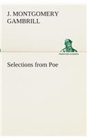 Selections from Poe